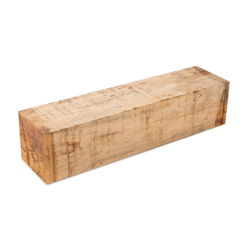 Spalted Tamarind Wood Turning Stock - Thickness:3" - Width:3" - Length:12"